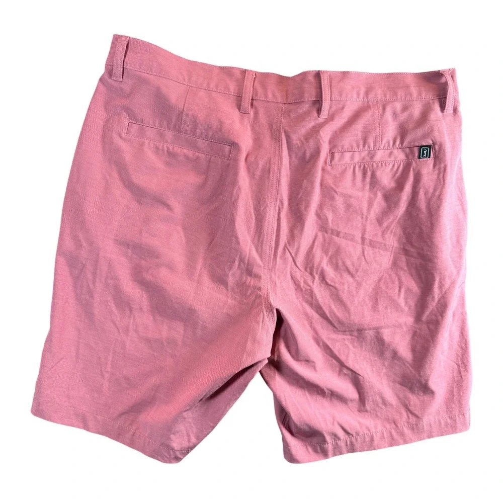 Perry Ellis Golf Shorts Mens 36 Pink Excellent Stretch Performance SU36622